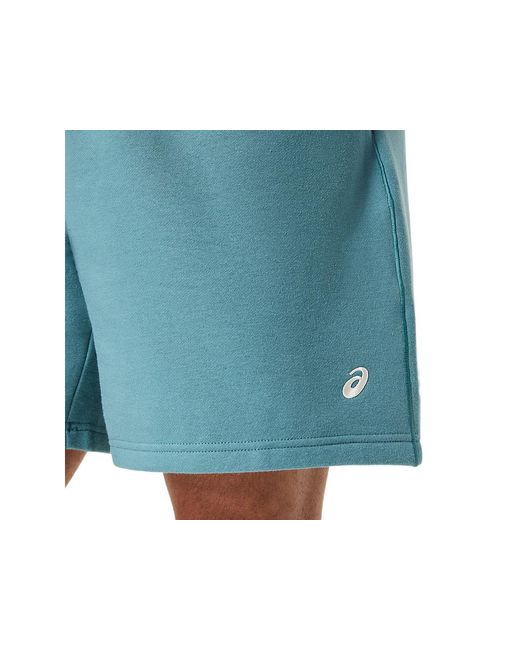 Asics Blue Fleece Relaxed 7In Short for men