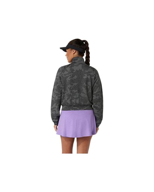 Asics Black Match Jacket