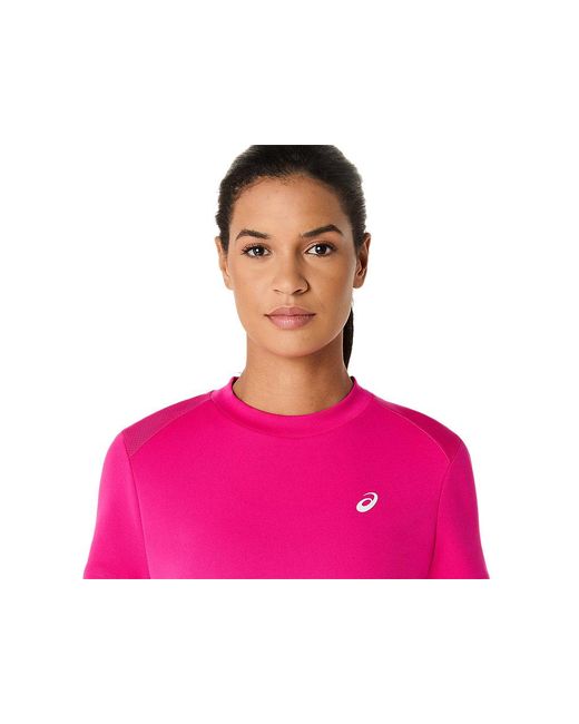 Asics Pink Court Ss Top