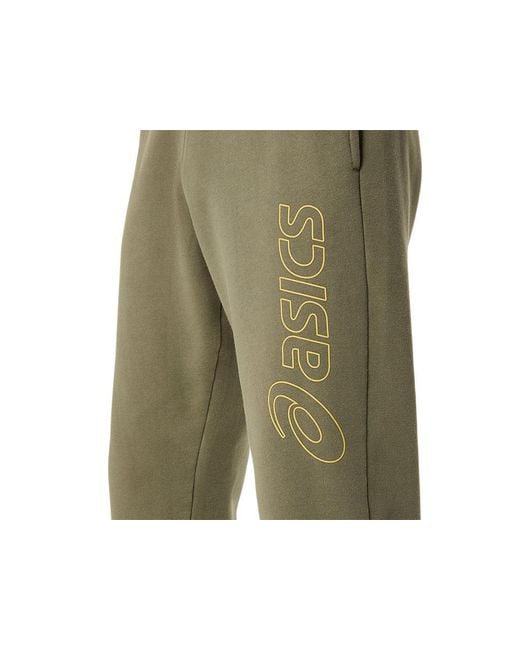 Asics Black Logo Sweatpant for men