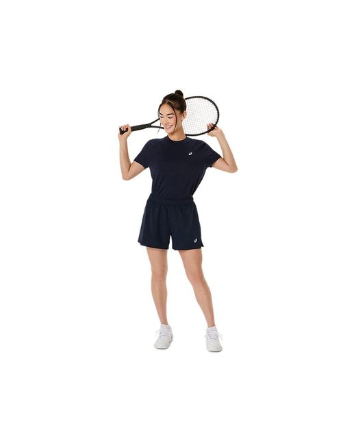 Asics Black Court 2-N-1 Short