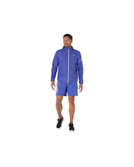 Icon Jacket di Asics in Blue da Uomo