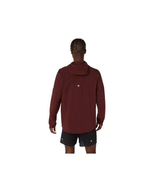 Asics METARUN WATERPROOF JACKET in Red für Herren