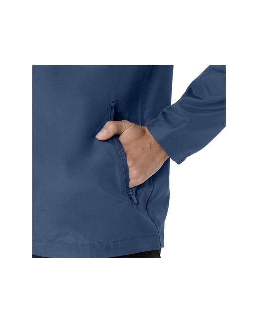 Asics Sport Run Hood Jacket in het Blue