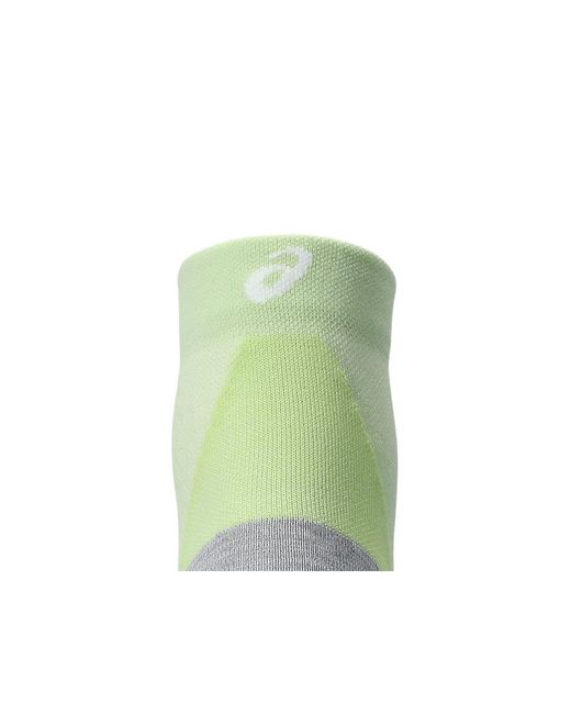 Asics Green Fujitrail Quarter Lightweight Sock for men