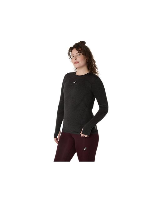 Road Seamless Ls Top di Asics in Black