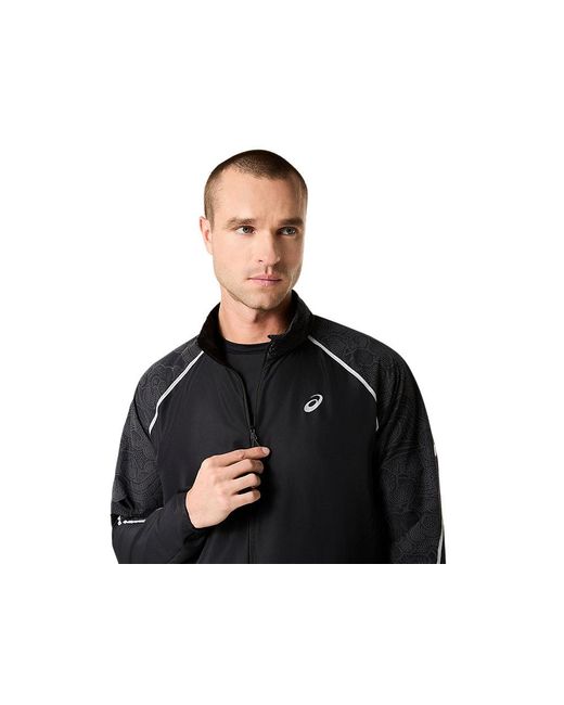 Asics Road Lite-Show Jacket in het Black voor heren