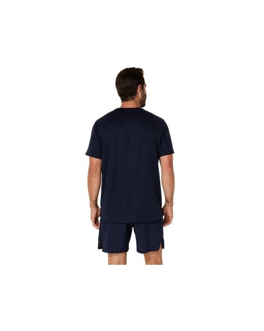 Core Ss Top Asics pour homme en coloris Blue
