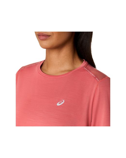 Asics Red Road Ss Top