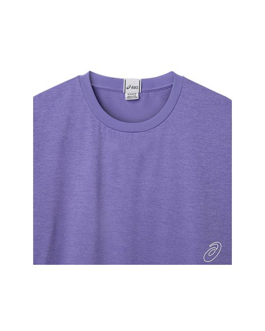 Asics Purple Graphic Tee for men