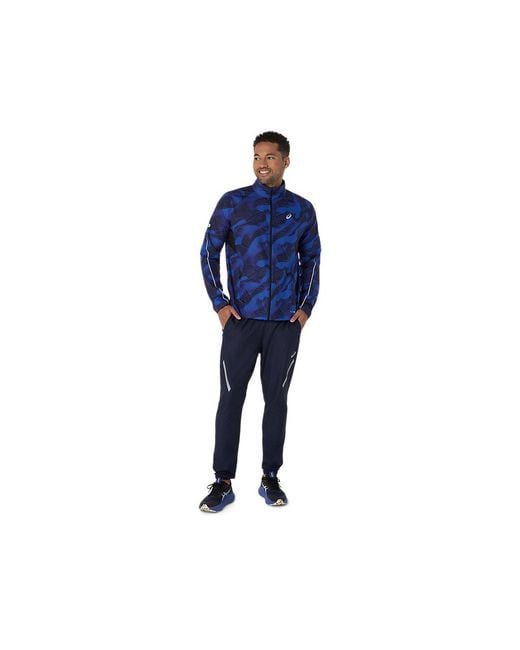 Asics Lite-Show Pant in het Black voor heren