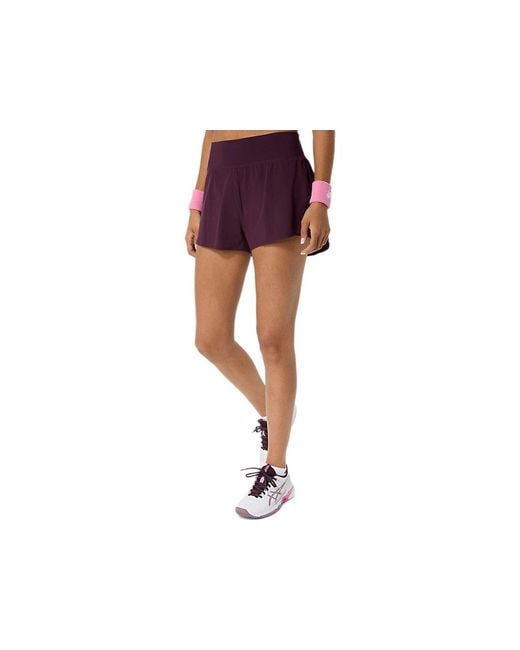 Asics Black Match Laser Cut Short