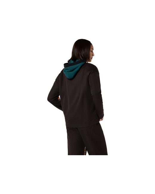 Asics Styrax Track Jacket in het Black voor heren