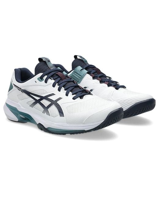 Asics White Solution Speed Ff 4 for men