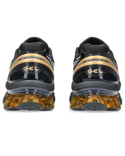 Asics Black Gel-Kinetic Sneakers