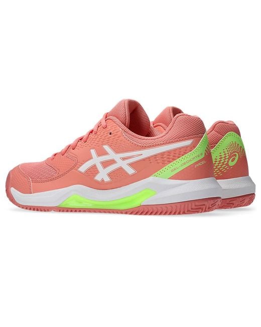 Gel-Dedicate 8 Padel Asics en coloris Red