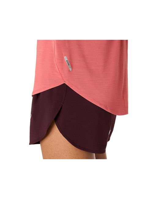 Asics Red Road Ss Top
