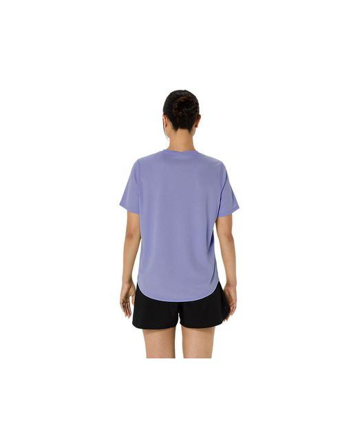 Asics Blue Core Ss Top