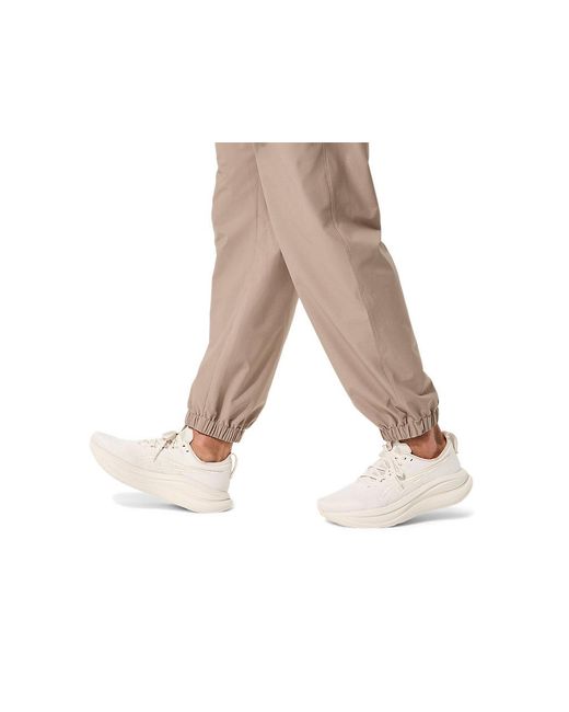 Asics Black Heritage Double Weave Pant for men