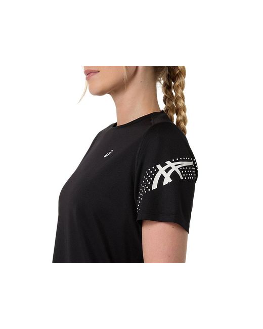 Asics Black Icon Ss Top