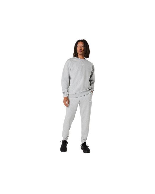 Asics Black Logo Fleece Pant for men