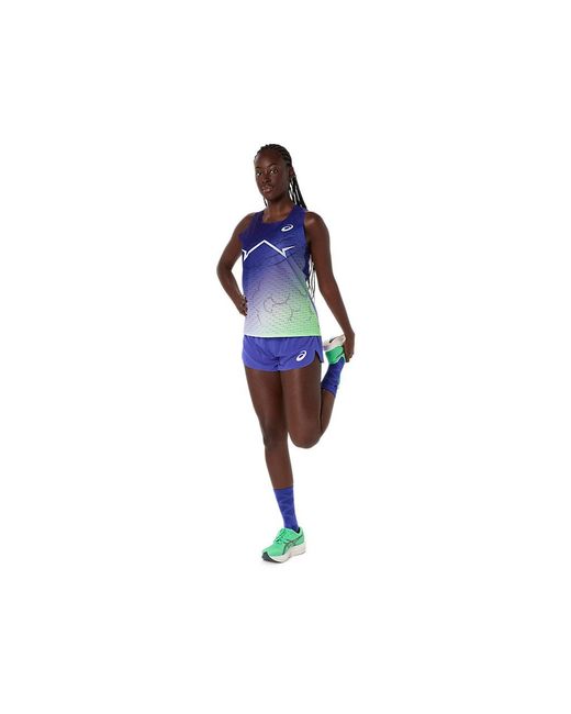 Asics Blue Actibreeze Light Short