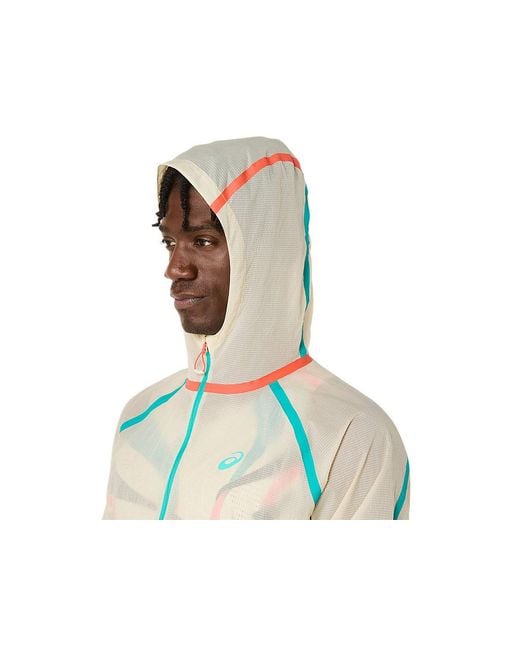Asics Black Limited Series Road Packable Jacket for men
