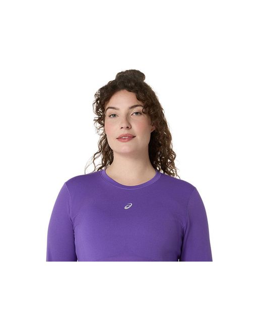 Asics Purple Road Seamless Ls Top