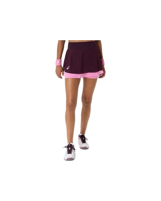 Asics Black Match Mesh Skirt