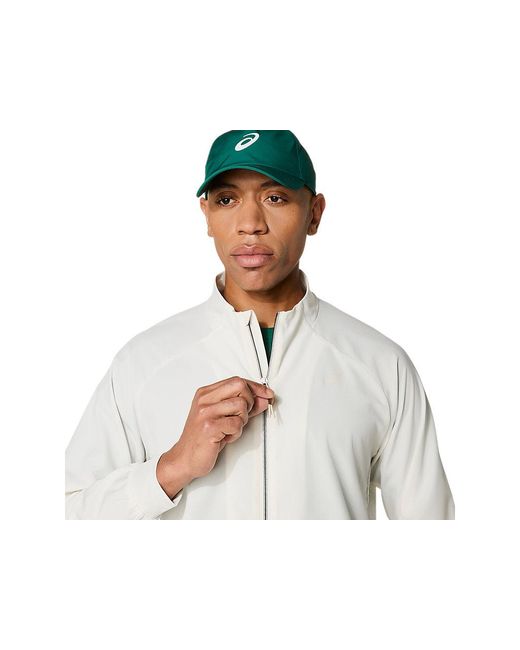 Asics Match Jacket in het White voor heren