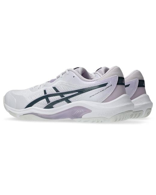 Asics White Netburner Shield Ff 2