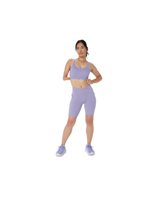 Asics Blue Nagino Flex Strappy Bra