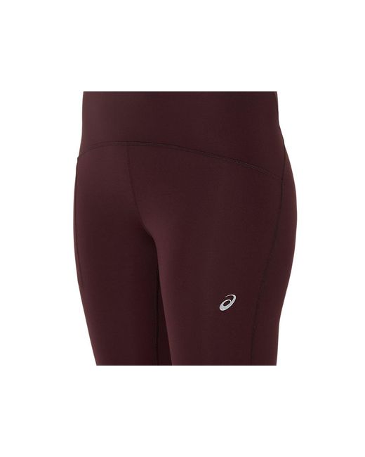 Asics Road High Waist Capri Tight in het Black