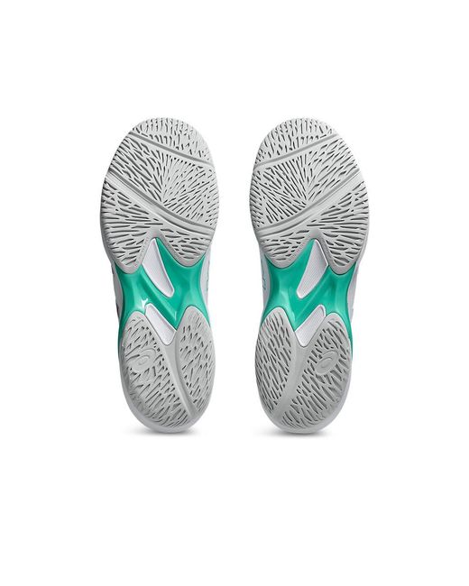 Asics White Solution Swift Ff 2 Clay for men