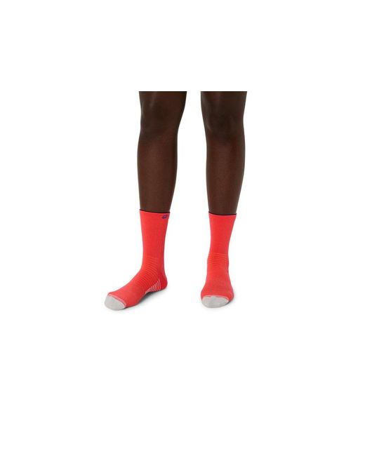 Asics META SPEED SOCKS CREW in Red für Herren