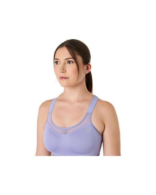 Asics Blue Road Combination Bra