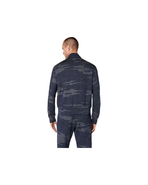 Asics Blue Match Jacket for men