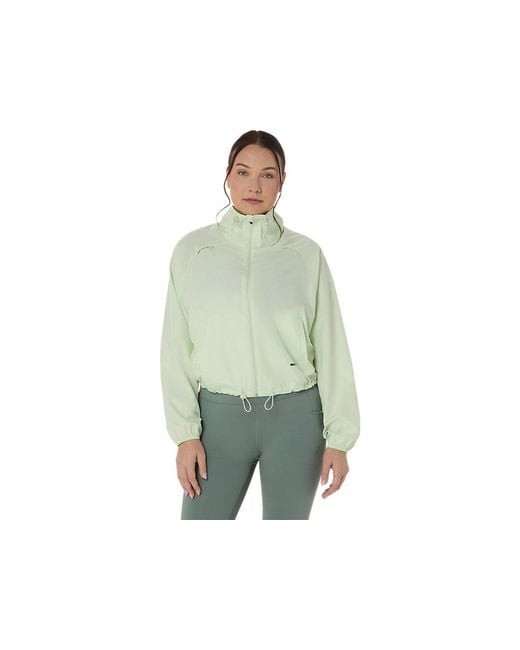 Asics Green Nagino Actibreeze Short Jacket