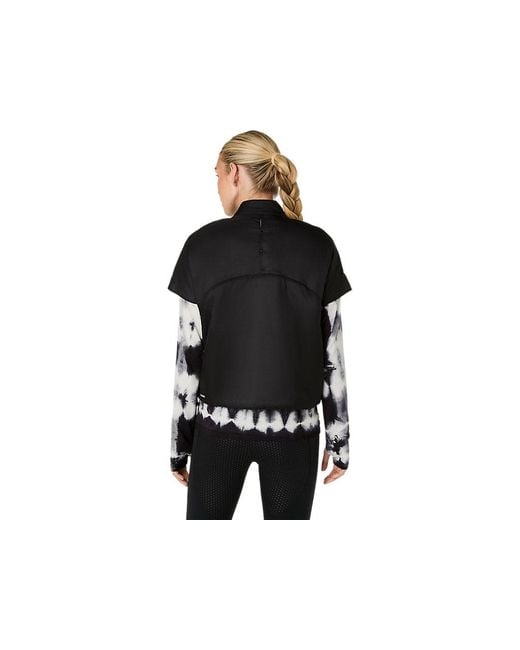 Asics Limited Series Winter Ss Jacket in het Black