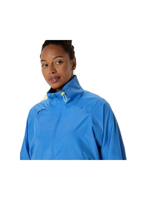 Asics Nagino Actibreeze Short Jacket in het Blue