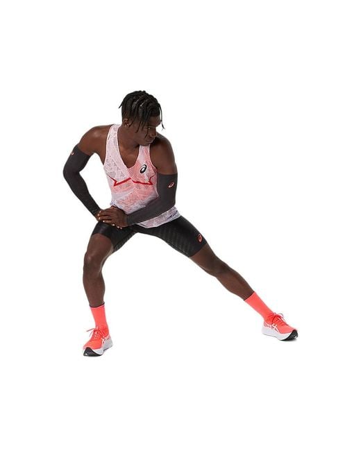 Asics Black Metaspeed Singlet for men
