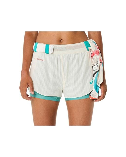 Limited Series Metarun Split Short Asics en coloris Black