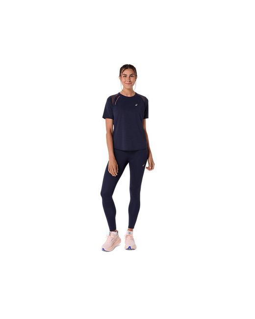Asics Road Ss Top in het Blue