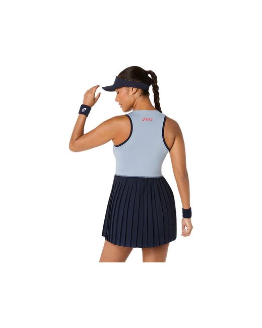 Asics Blue Match Pleat Dress