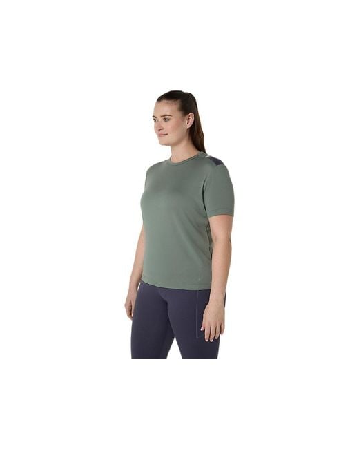 Asics Nagino Flex Short Sleeve Top in het Black