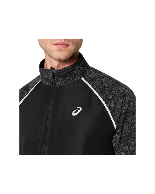 Asics Road Lite-Show Jacket in het Black voor heren