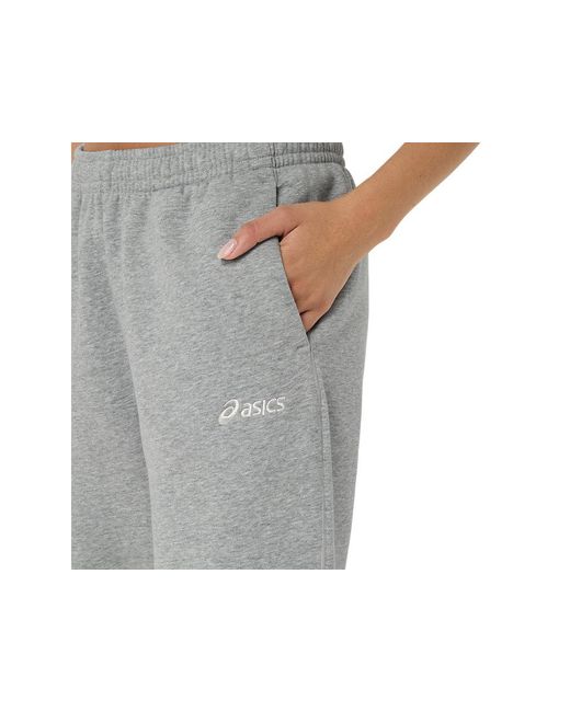 Asics Black Logo Fleece Pant
