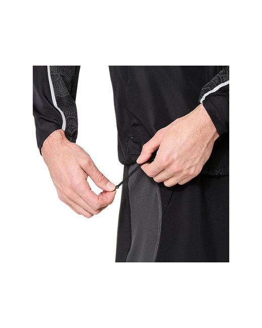 Asics Road Lite-Show Jacket in het Black voor heren