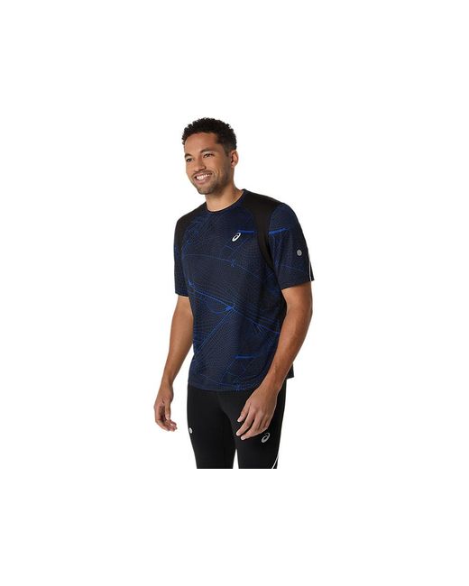 ROAD LITE-SHOW SS TOP Asics de hombre de color Blue