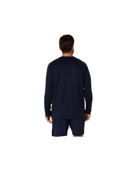 Asics CORE LS TOP in Blue für Herren